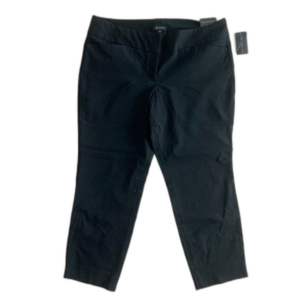 🖤 NWT The Limited Women's Black Stretchy Ankle Pants – Size 16 🖤